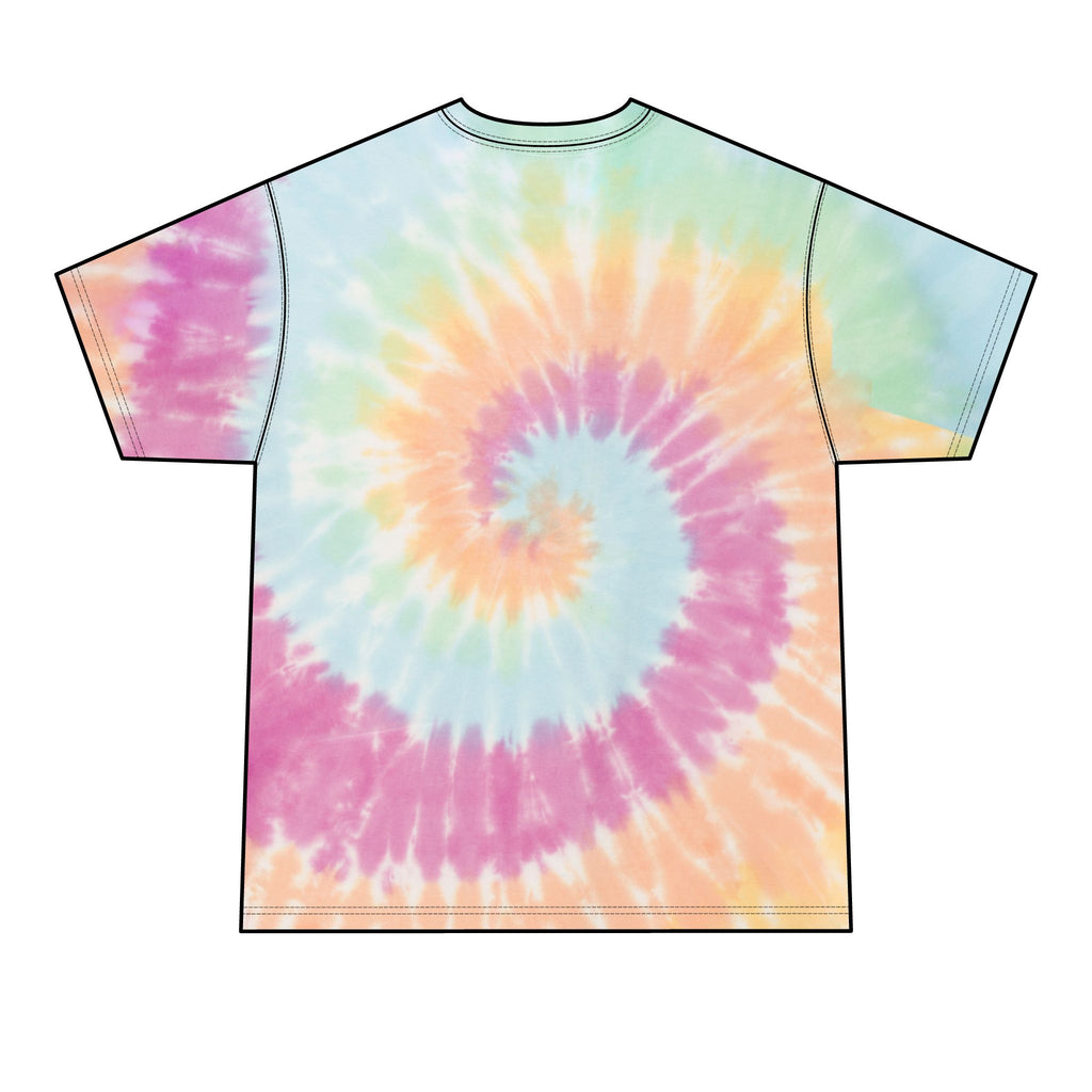 Personalizable Mascot Name Tie-Dye T-Shirt