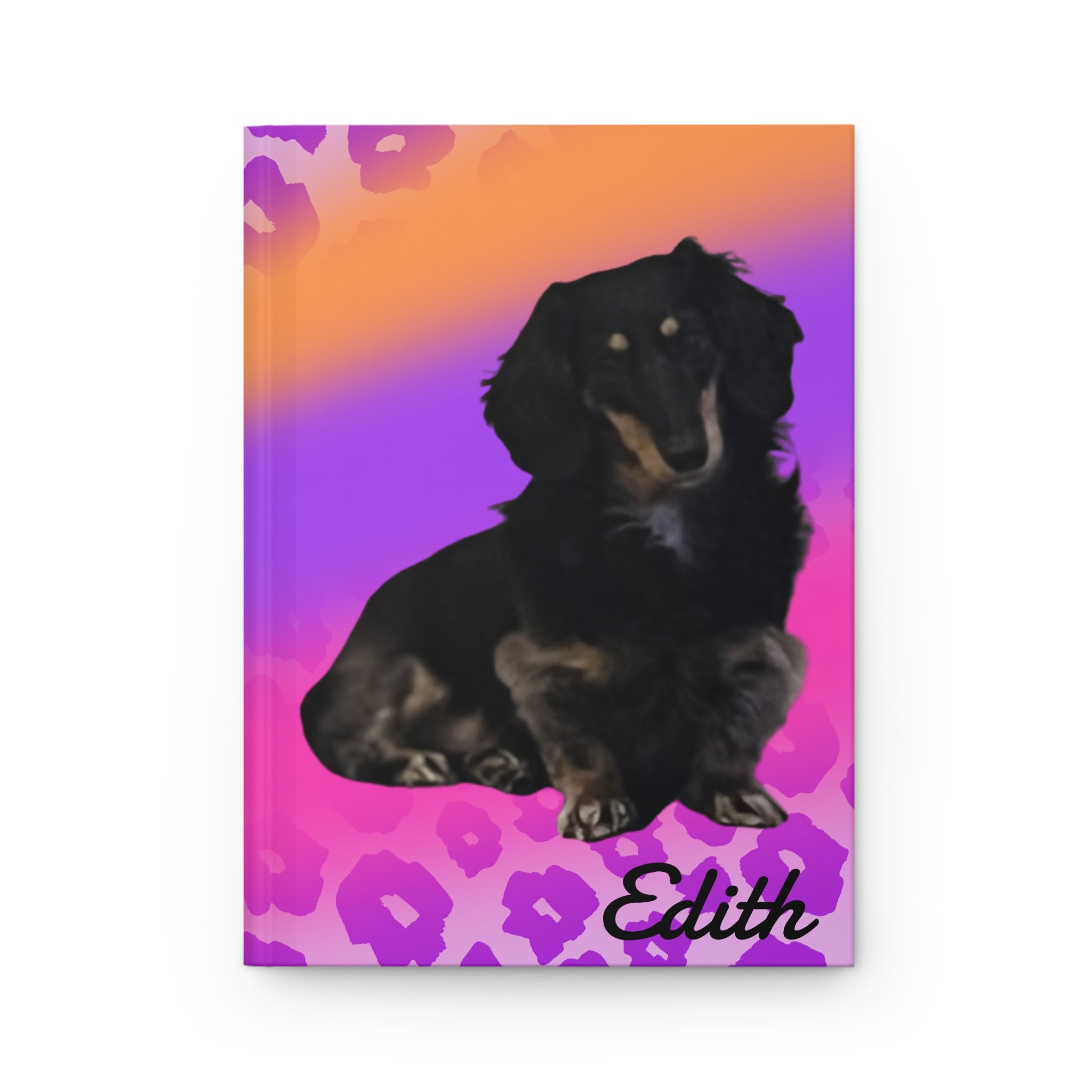 Personalized Dachshund Hardcover Journal/Notebook