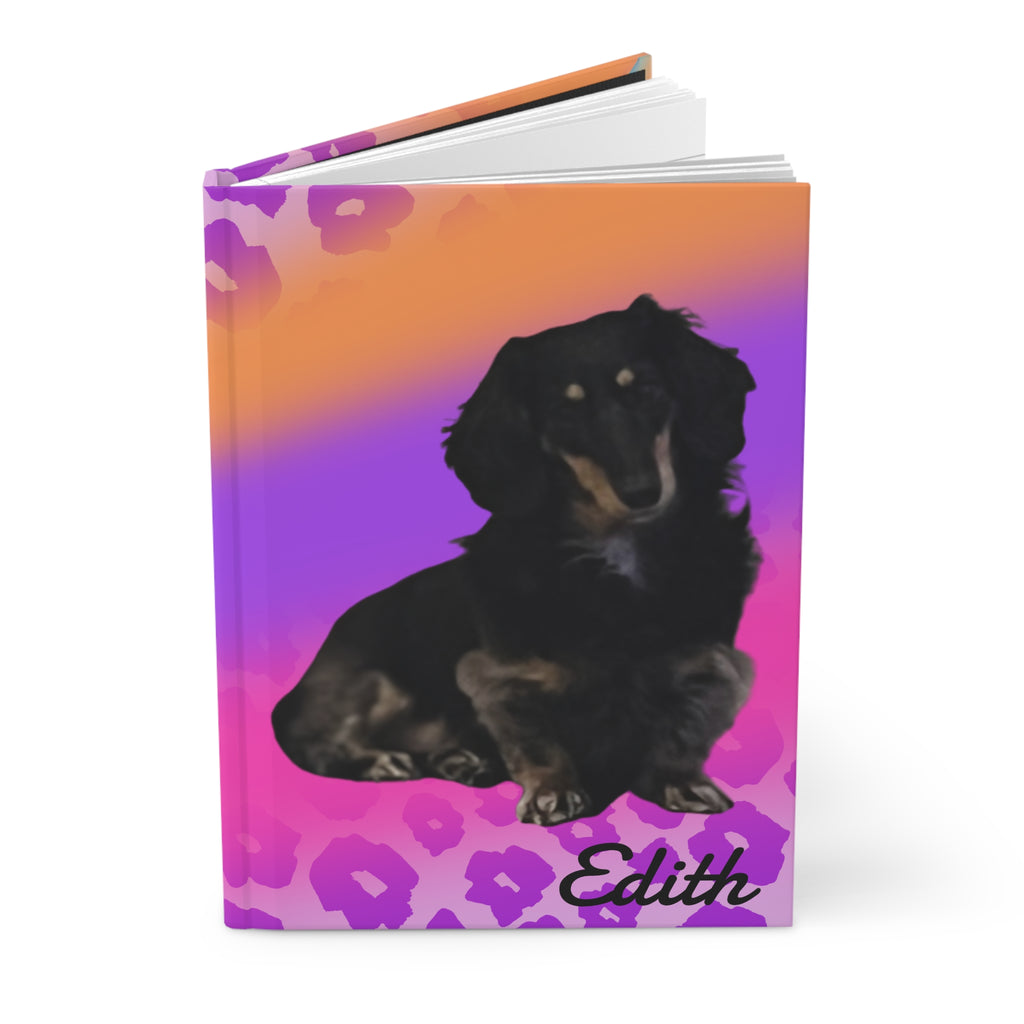 Personalized Dachshund Hardcover Journal/Notebook